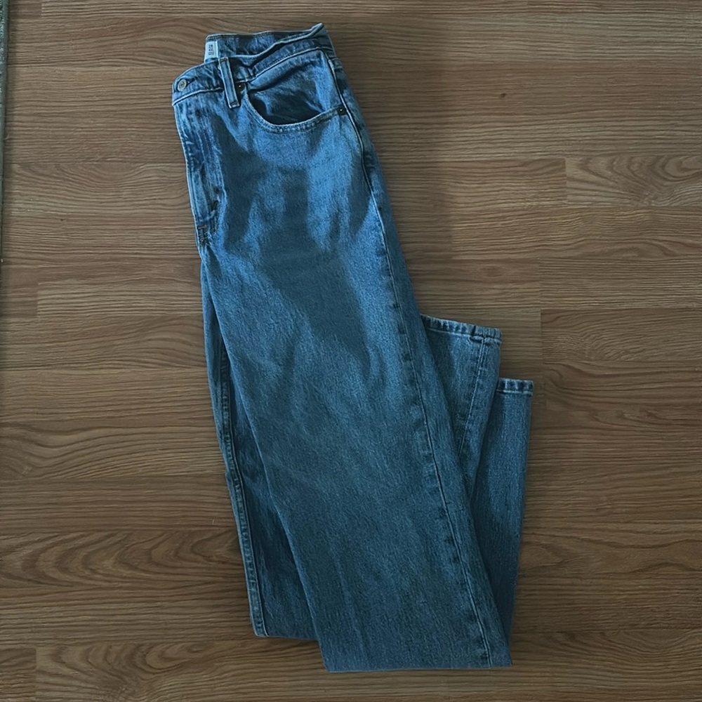 A&F jeans.